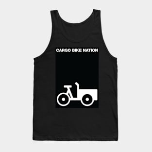 Cargo Bike Nation Poster Tank Top